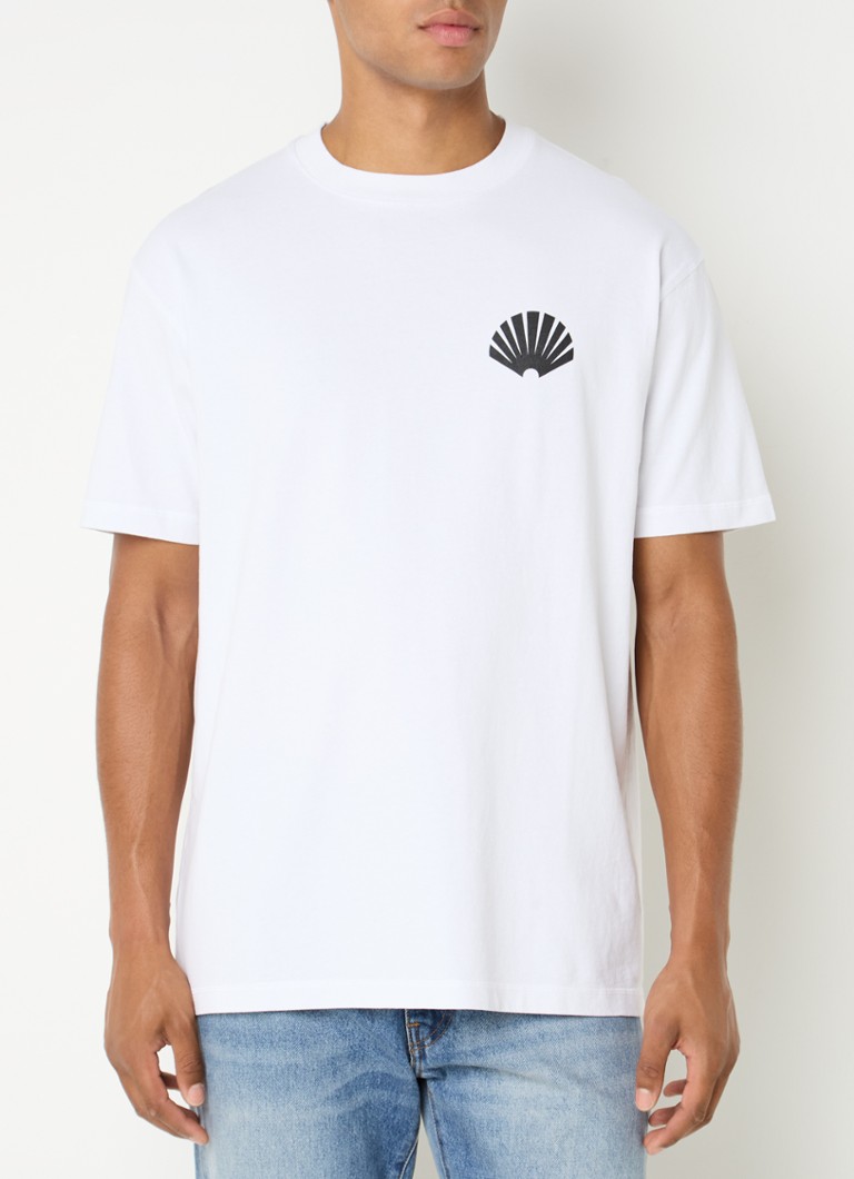 Nova majica od organskog pamuka Amsterdam Surf Association s logotipom i printom na poleđini