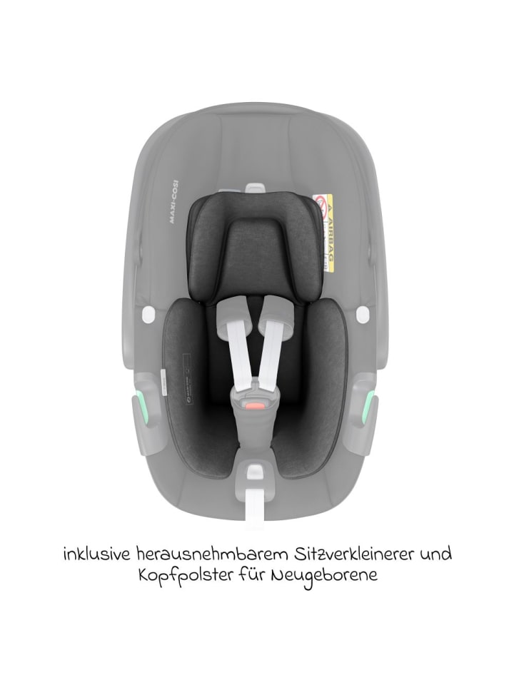 Maxi-Cosi Babyschale Pebble 360 i-Size drehbar ab Geburt - 15 in schwarz günstig kaufen onesize