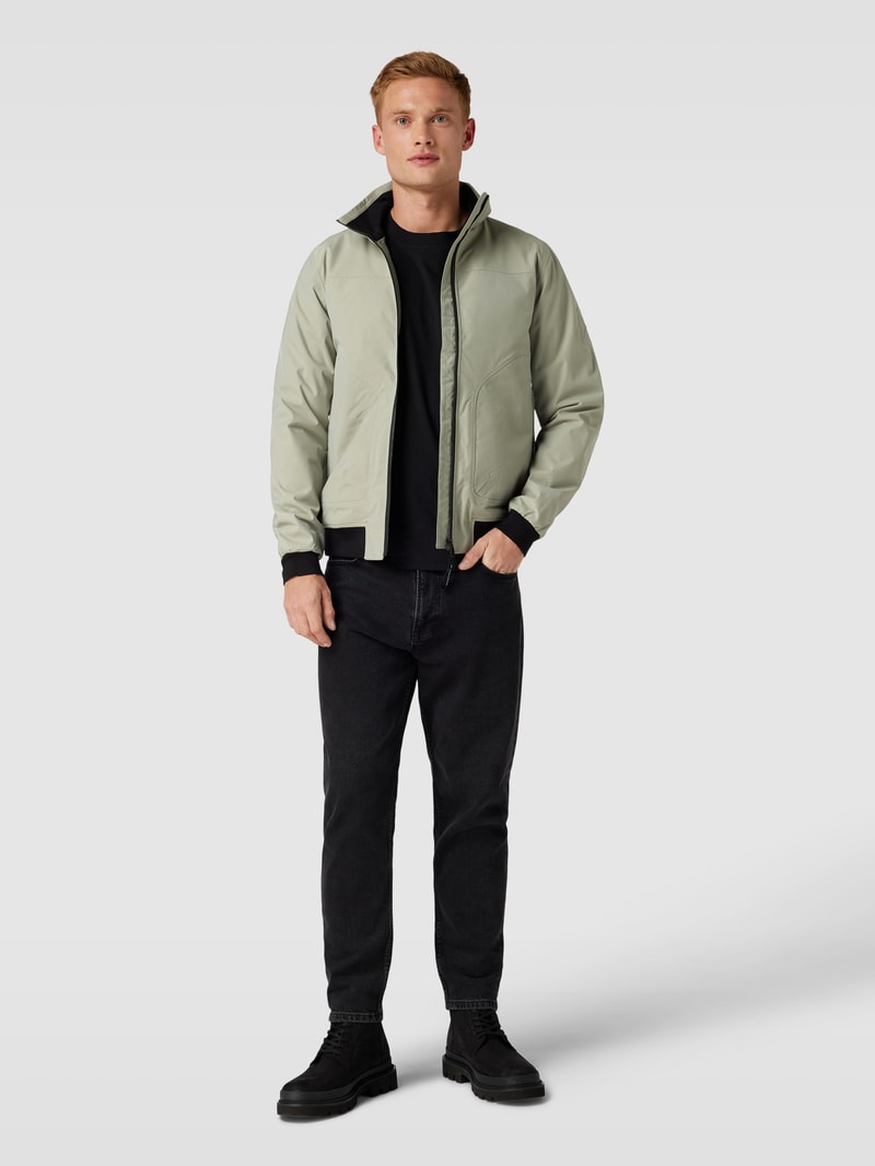 Jacke mit elastischen Abschlüssen Modell 'ALIVN' in schilf