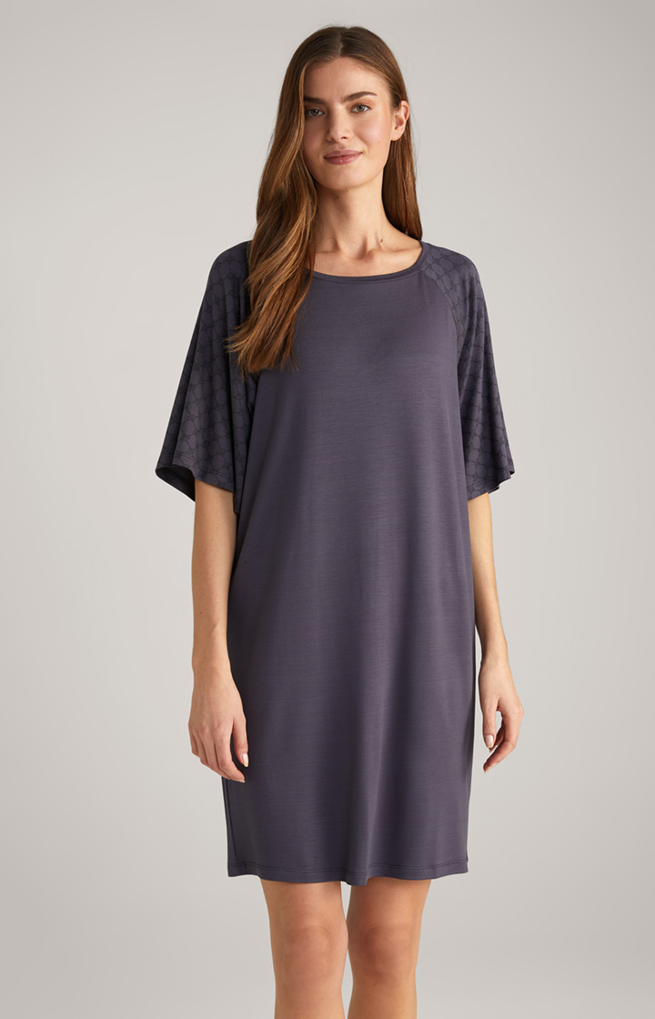 Loungewear Longshirt in Anthrazit