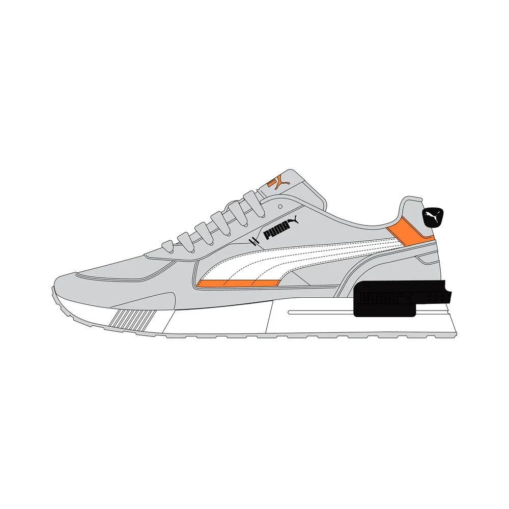PUMA Graviton 381987-15 / grau