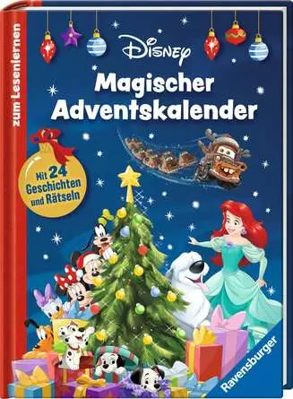 Disney: Magischer Adventskalender zum Lesenlernen