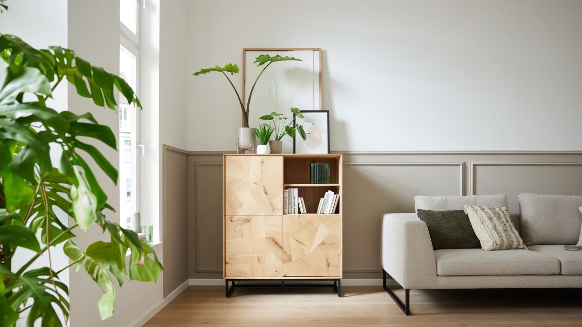 Roomio Highboard No. 2002 Eiche