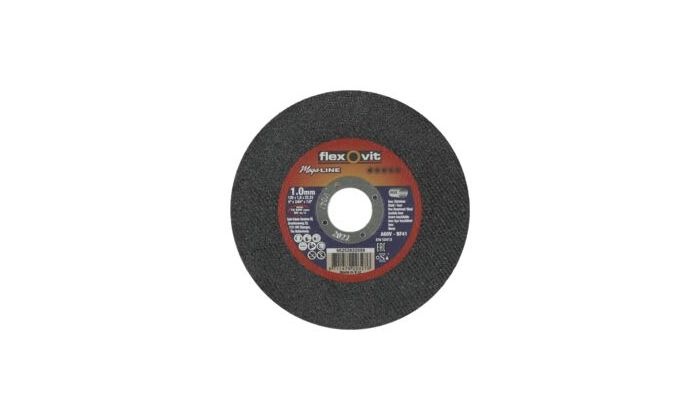 Flexovit 66252848796 Mega Line Cutting Discs 125 x 1 mm 100+10 pieces