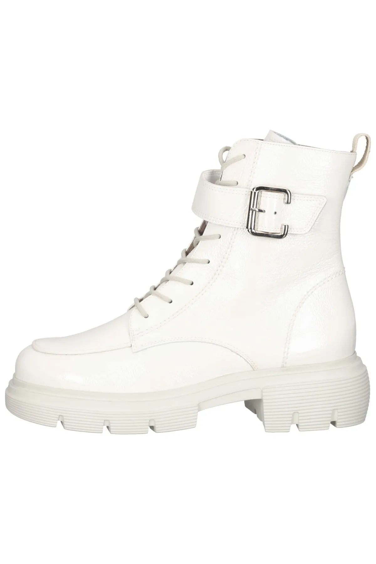 Paul Green  Stiefelette - Weiß - Blockabsatz