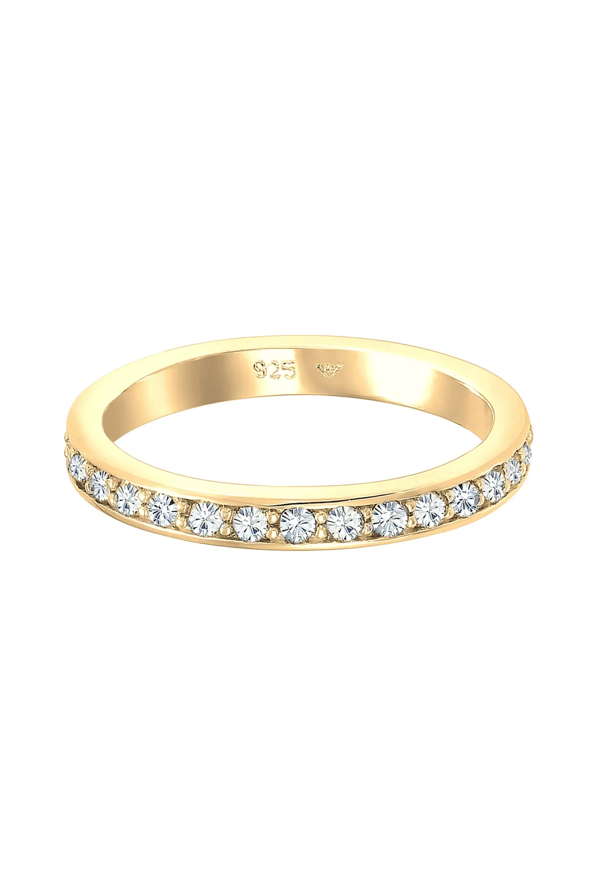 ELLI  Ring - Goldfarben - Glass