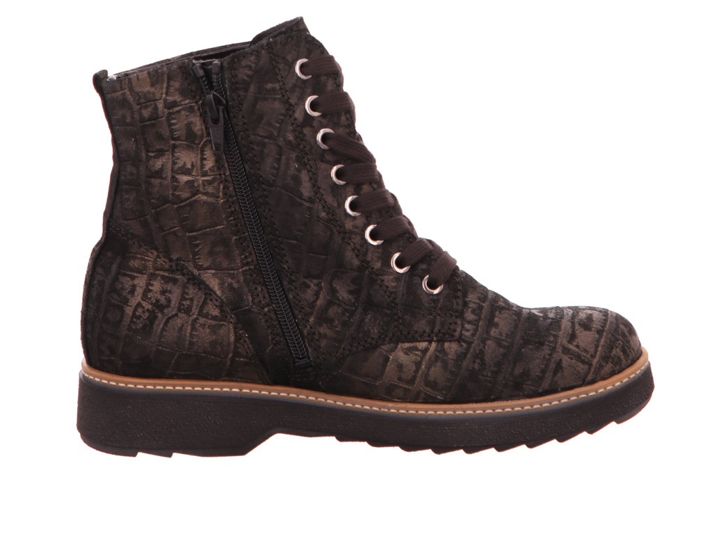 WALDLÄUFER Schnür-Stiefeletten braun Kitomi