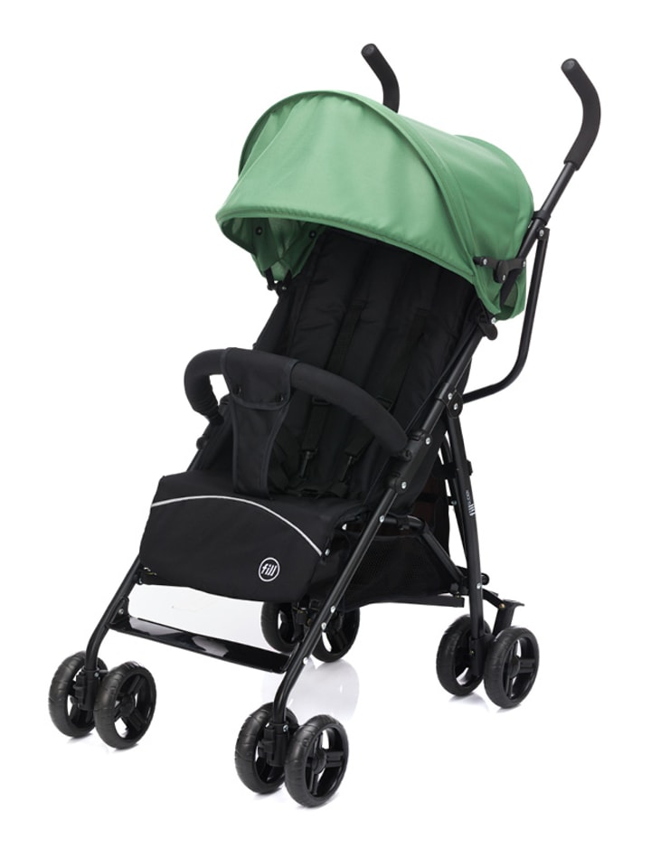 fillikid Sportwagen Buggy Glider Exklusiv in Schwarz Grün günstig kaufen onesize