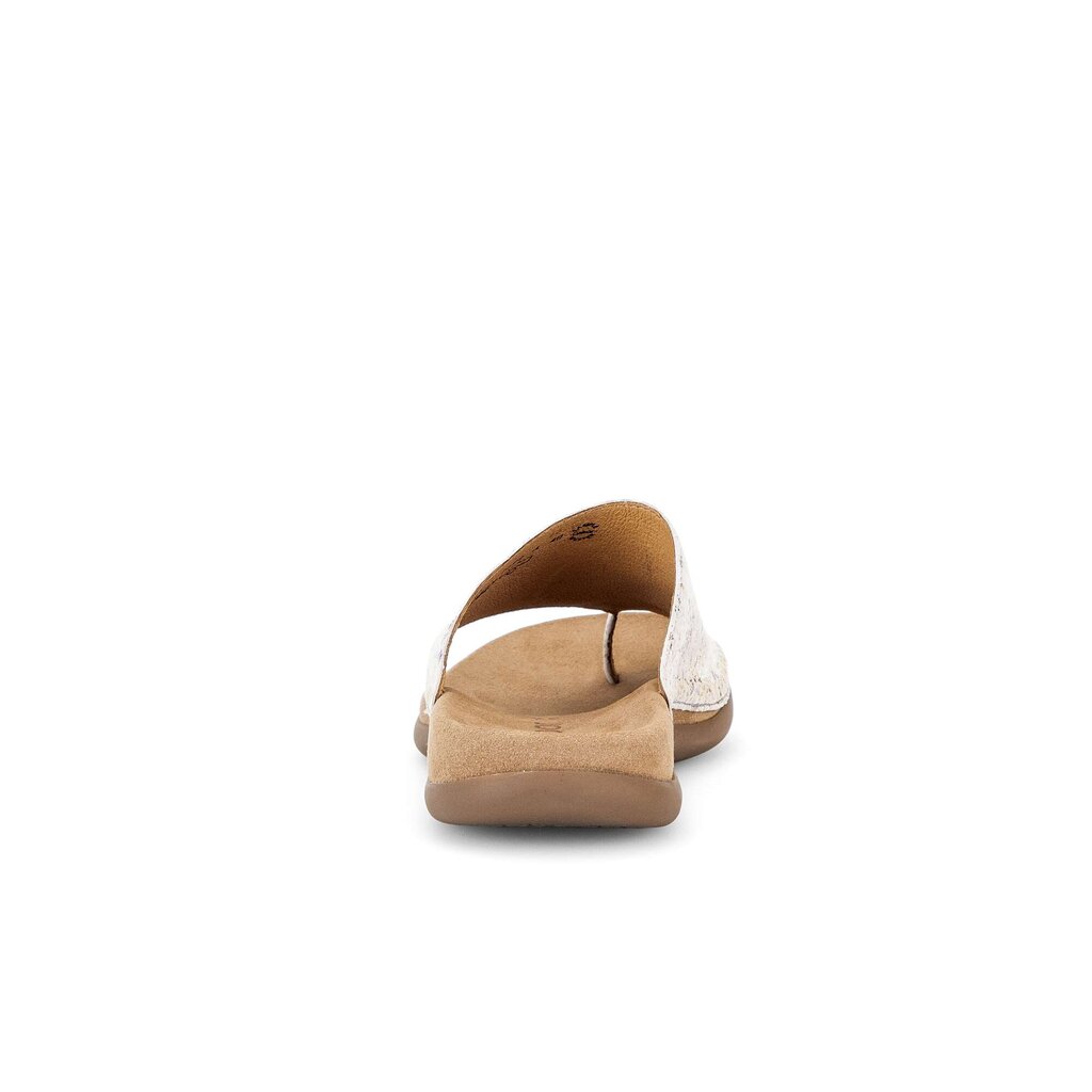 Gabor fashion Pantolette silber
