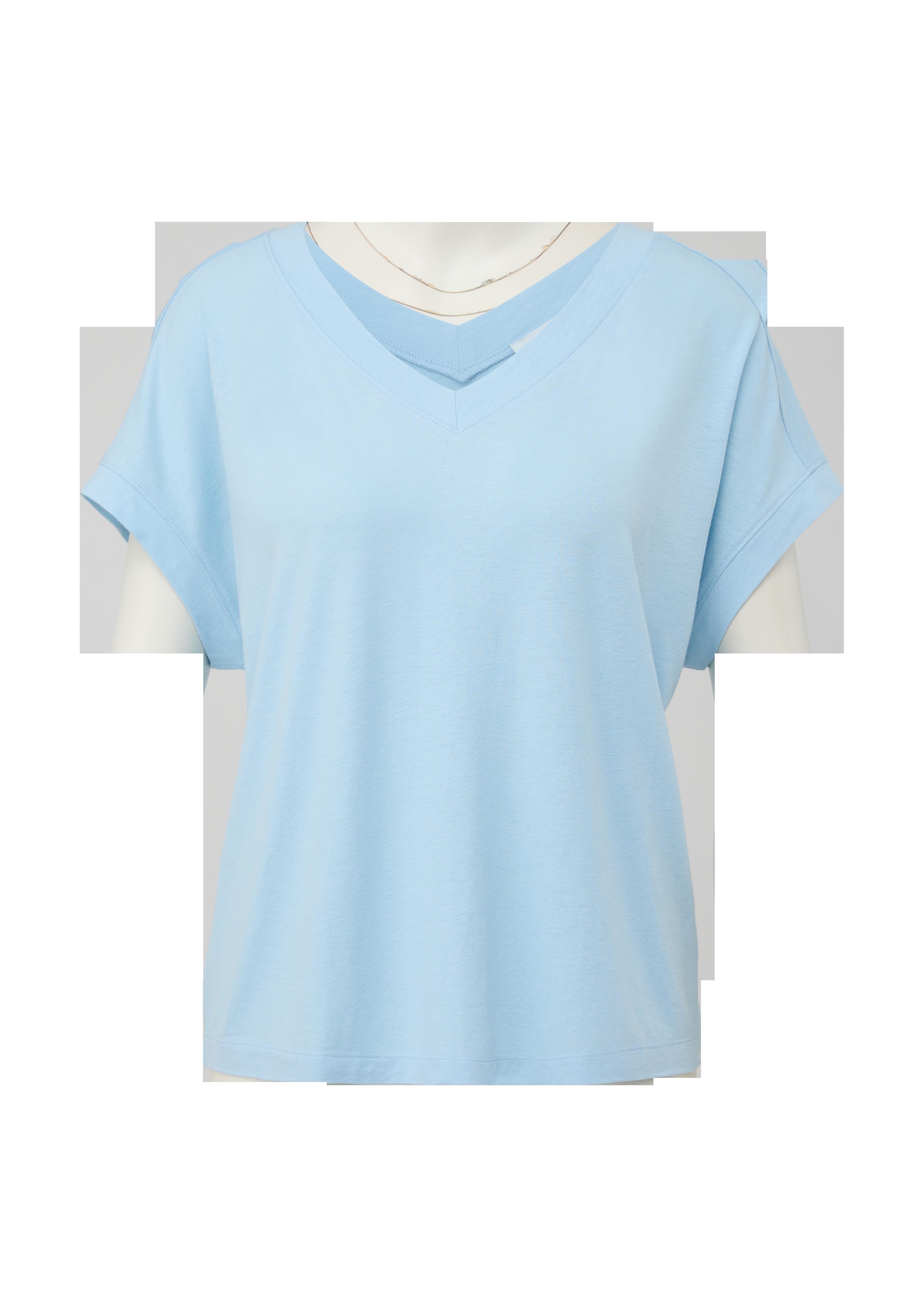 Shirt aus Leinenmix  2132876-5081