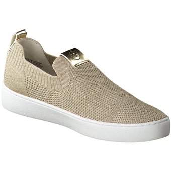 Michael Kors Juno Knit Slip On in gold