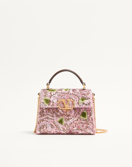 Valentino Garavani Vsling Broderet Mini Håndtaske