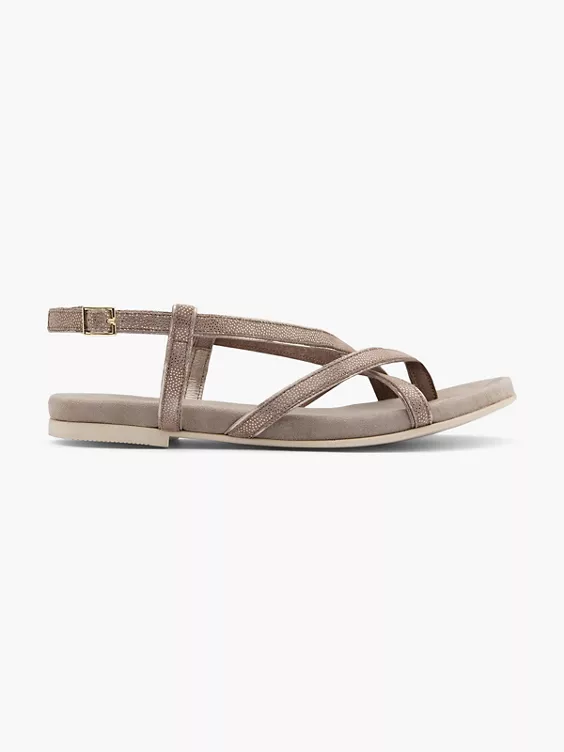 5th Avenue Leder Sandale
