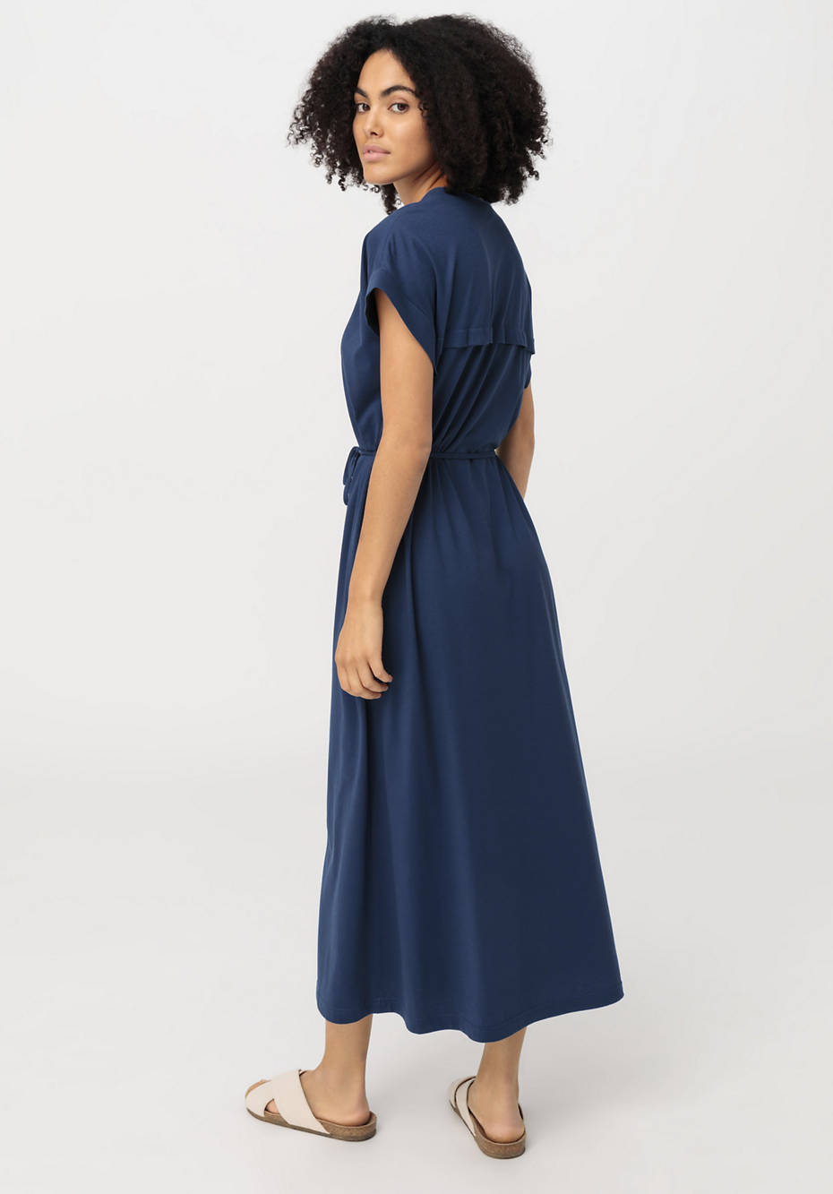 Jersey-Kleid aus reiner Bio-Baumwolle