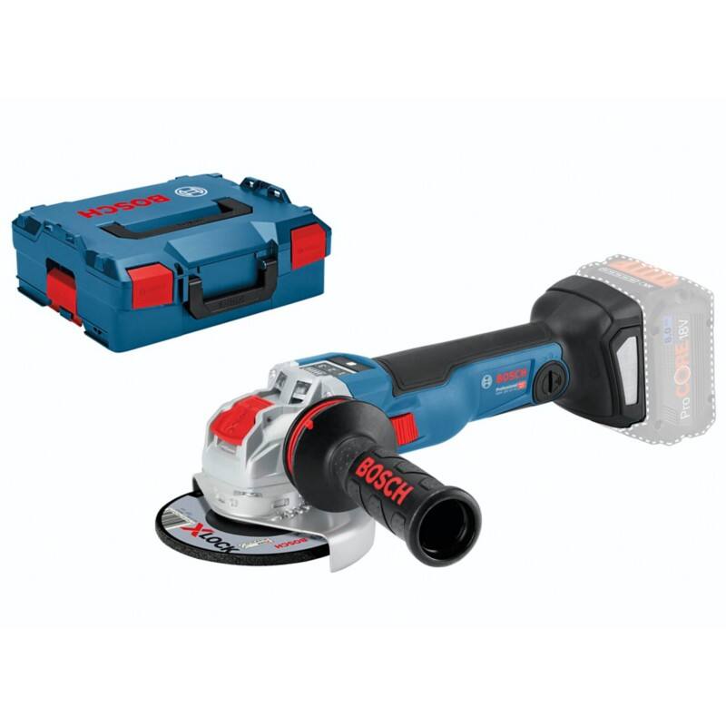 Bosch Winkelschleifer GWX 18V -10 SC Blau, Schwarz