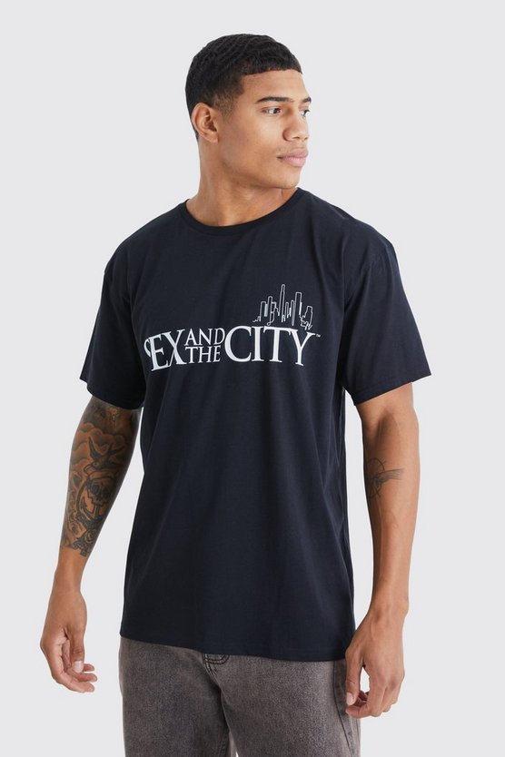Oversize T-Shirt mit lizenziertem Sex and the City Print