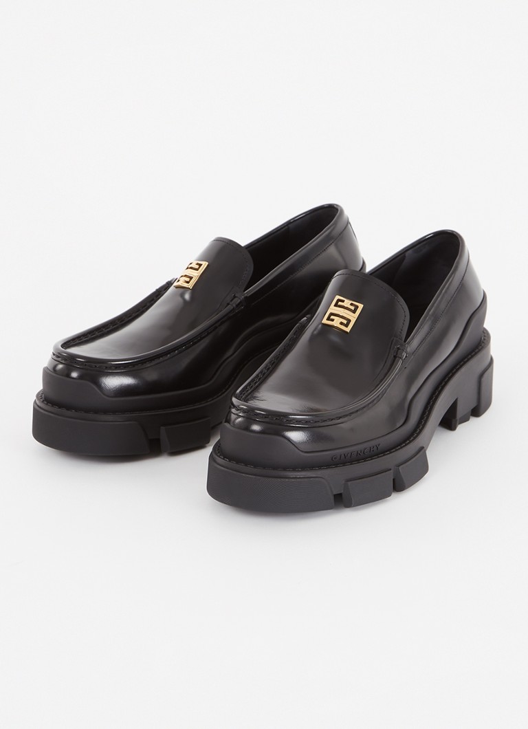 Givenchy Terra -vasikannahkaiset loaferit logolla