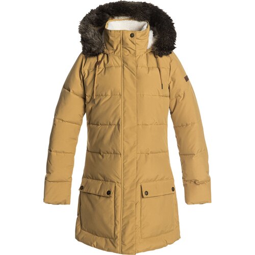 DAMEN WASSERABWEISENDE, LÄNGER GESCHNITTENE STEPPJACKE MIT KAPUZE ELLIE
