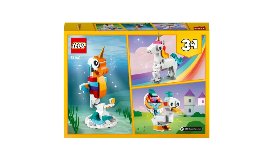 LEGO Creator 3in1 31140 Magisches Einhorn