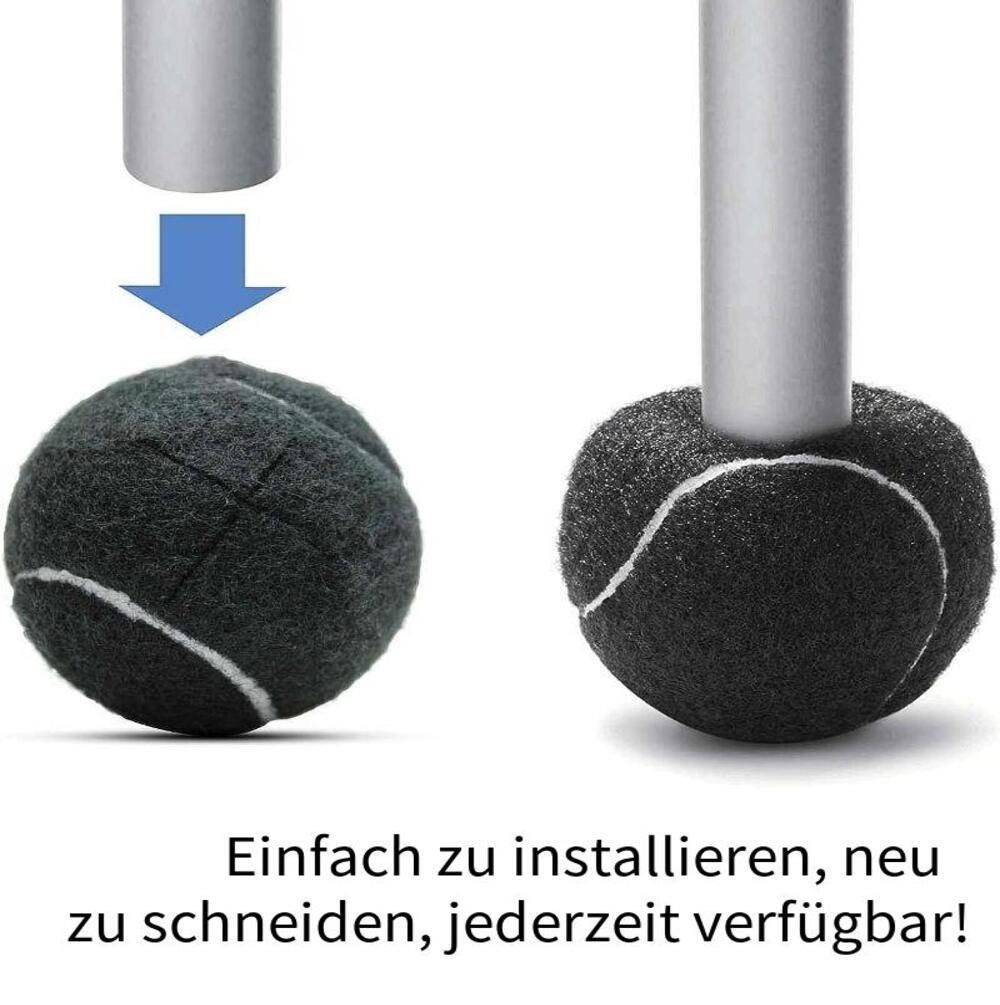 Einemgeld Tennisball 4 Stück Precut Tennis Balls for Furniture Legs Floor Protection
