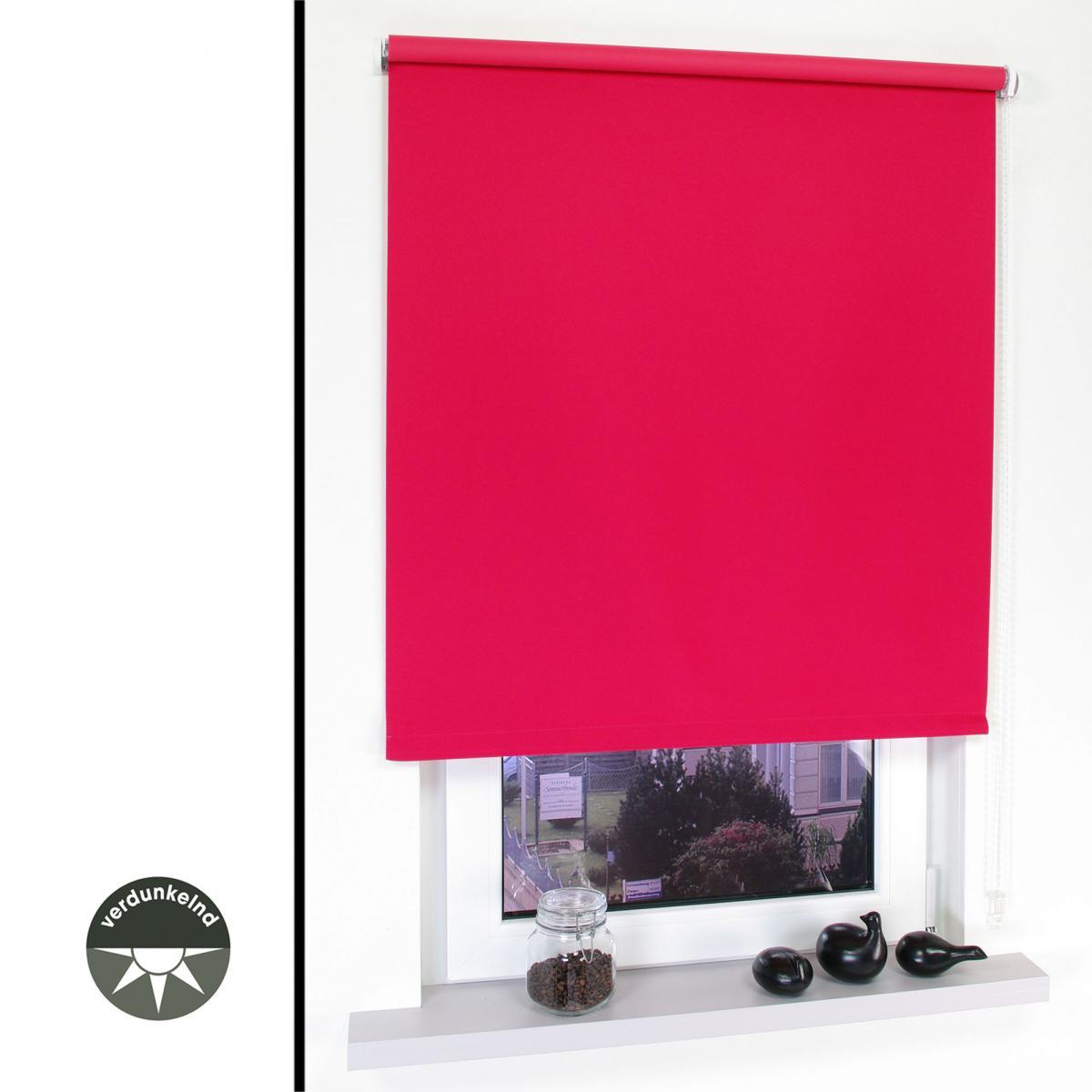 Bella Casa Seitenzugrollo 082 x 180 cm rot