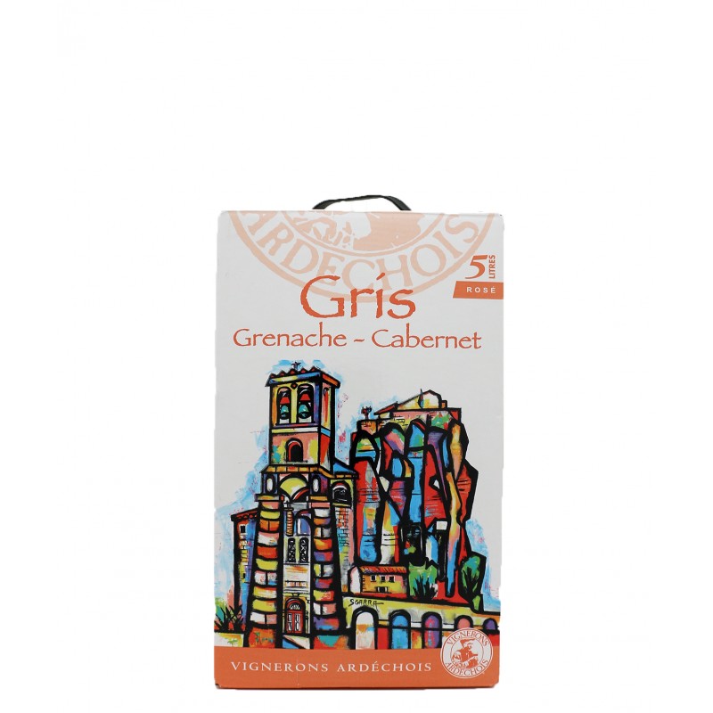 Gris De L'ardèche Rosé 5 L