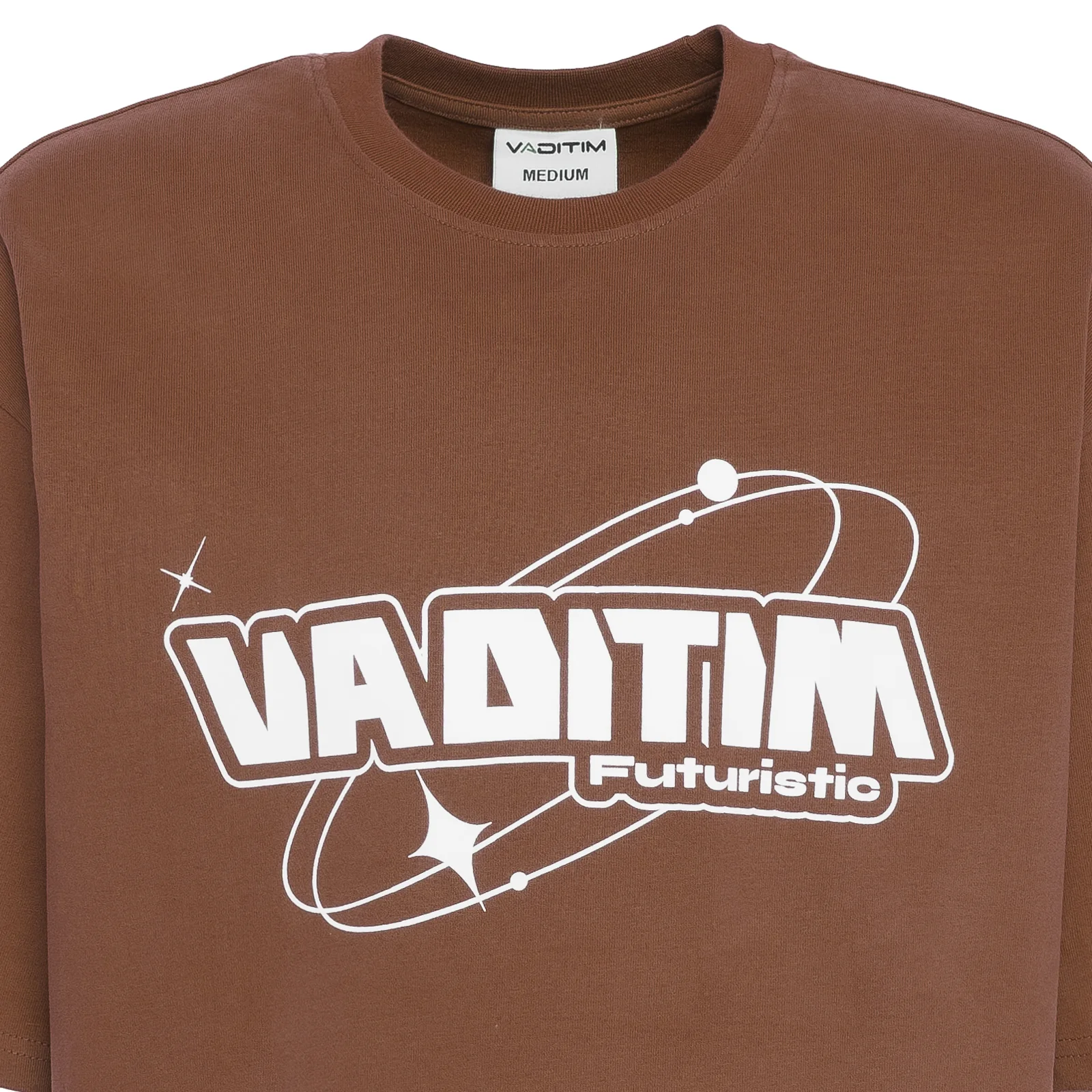 BROWN FUTURISTIC VADITIM T-SHIRT