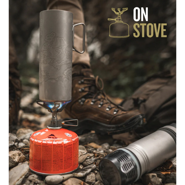 ULTRAPRESS PURIFIER TITANIUM BOTTLE - Trinkwasserfilter