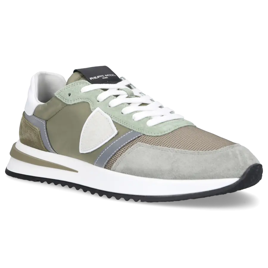 Philippe Model - Sneaker low TYLU W028 Veloursleder - grün