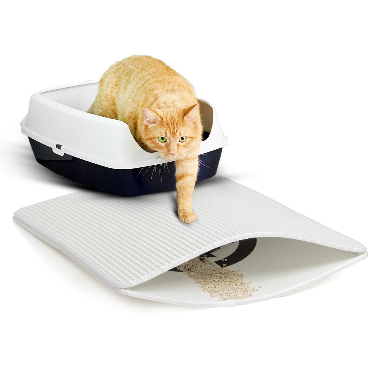 Canadian Cat Company Katzentoiletten Canadian Cat Company Toilettenvorleger Zaubermatte weiß