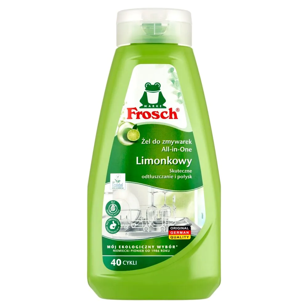 Gel πλυντηρίου πιάτων Frosch Lime