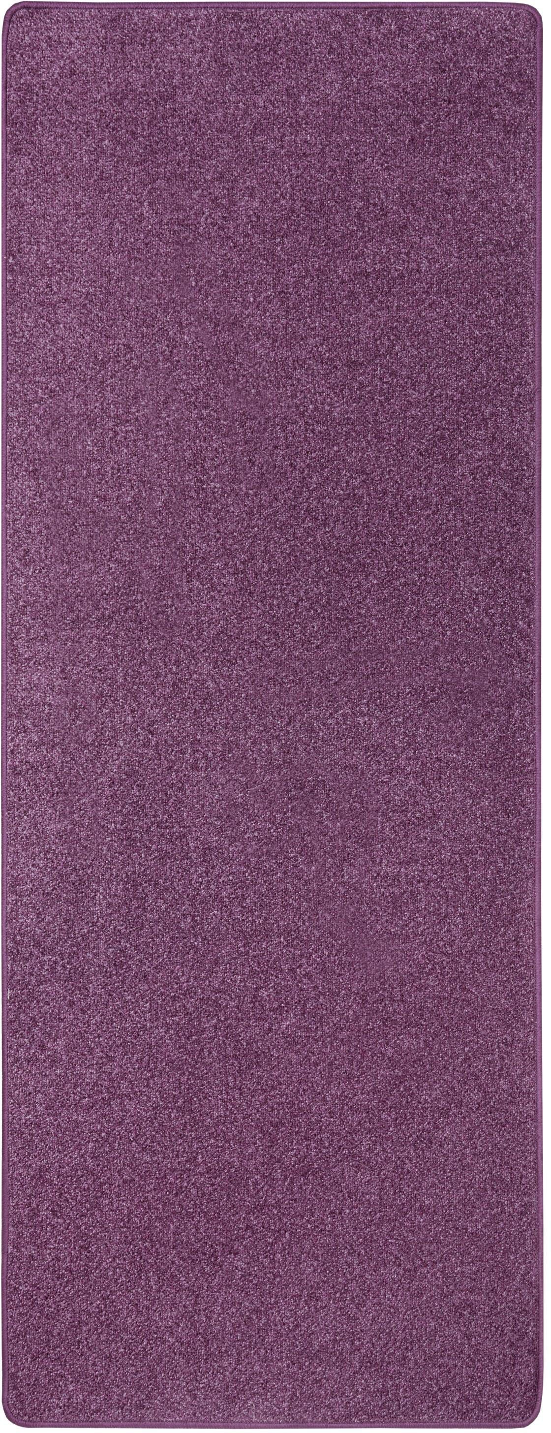 Läufer Liberty, Hanse Home Exclusiv, rechteckig, Höhe: 7 mm, Uni-Farben, Strapazierfähig, Kräftige Farben, Kettelung, Meliert