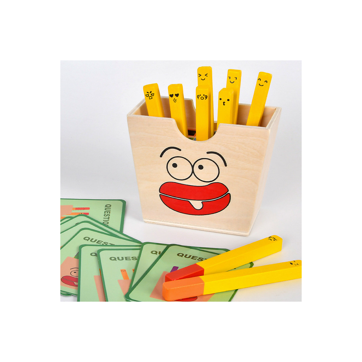 Kindersimulation Pommes frites Matching Game Pädagogische Lebensmittel Kinder Küche Spielzeug