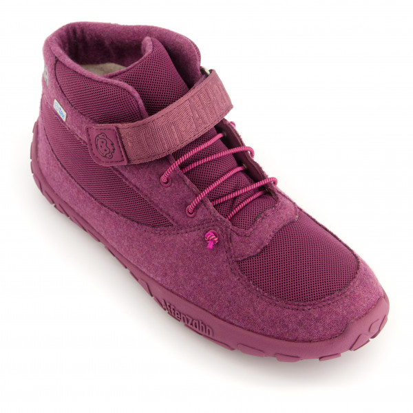 Affenzahn - Kid's Dreamer Mission Wolle Midboot Berry - Winterschuhe