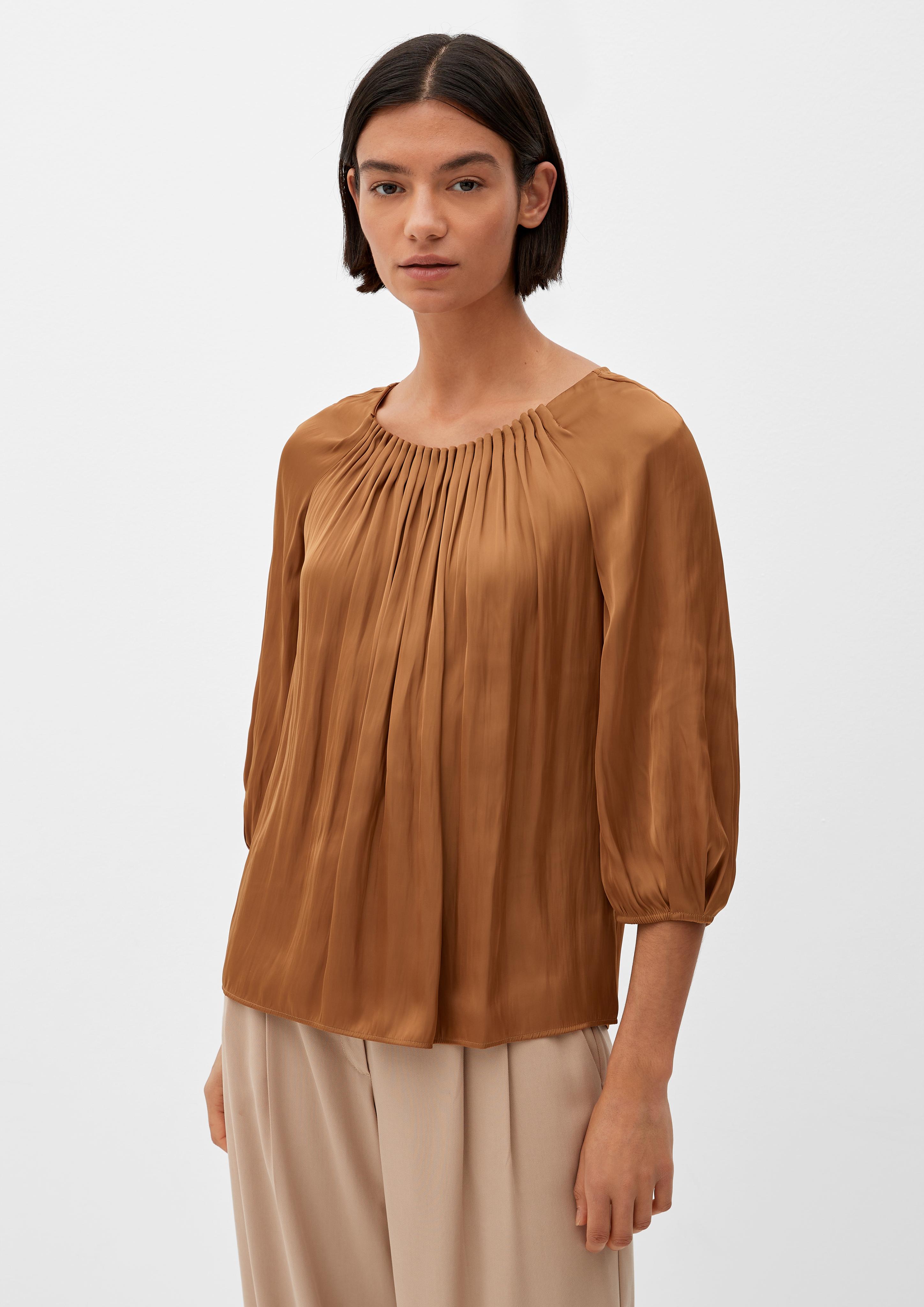 Bluse mit Raffung  2118689-8740