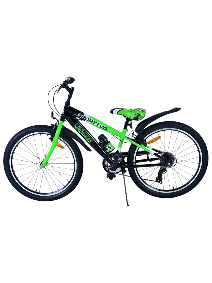 Volare Kinderfahrrad Sportivo für Jungen 24 Zoll Kinderrad in Grün 7-Gänge 3 Jahre günstig kaufen onesize