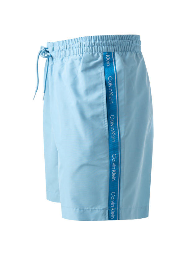 Calvin Klein Swimwear, Badeshorts, Mikrofaser, hellblau