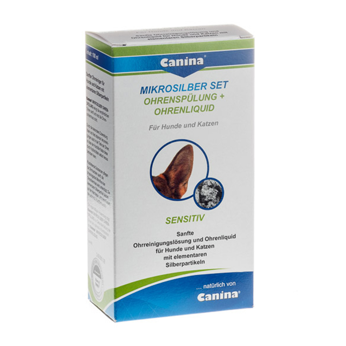 Canina MIKROSILBER SET (Ohrenspülung & Ohrenliquid) bei ZooRoyal