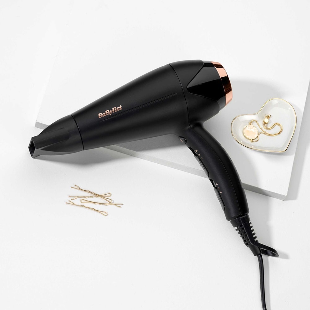 babyliss BaByliss  - D570DE - Sèche-cheveux Turbo Shine 2200W SECHE CHEVEUX