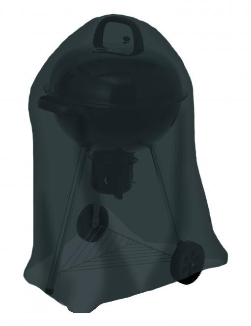 Tepro Universal Abdeckhaube - für Kugelgrill klein, schwarz