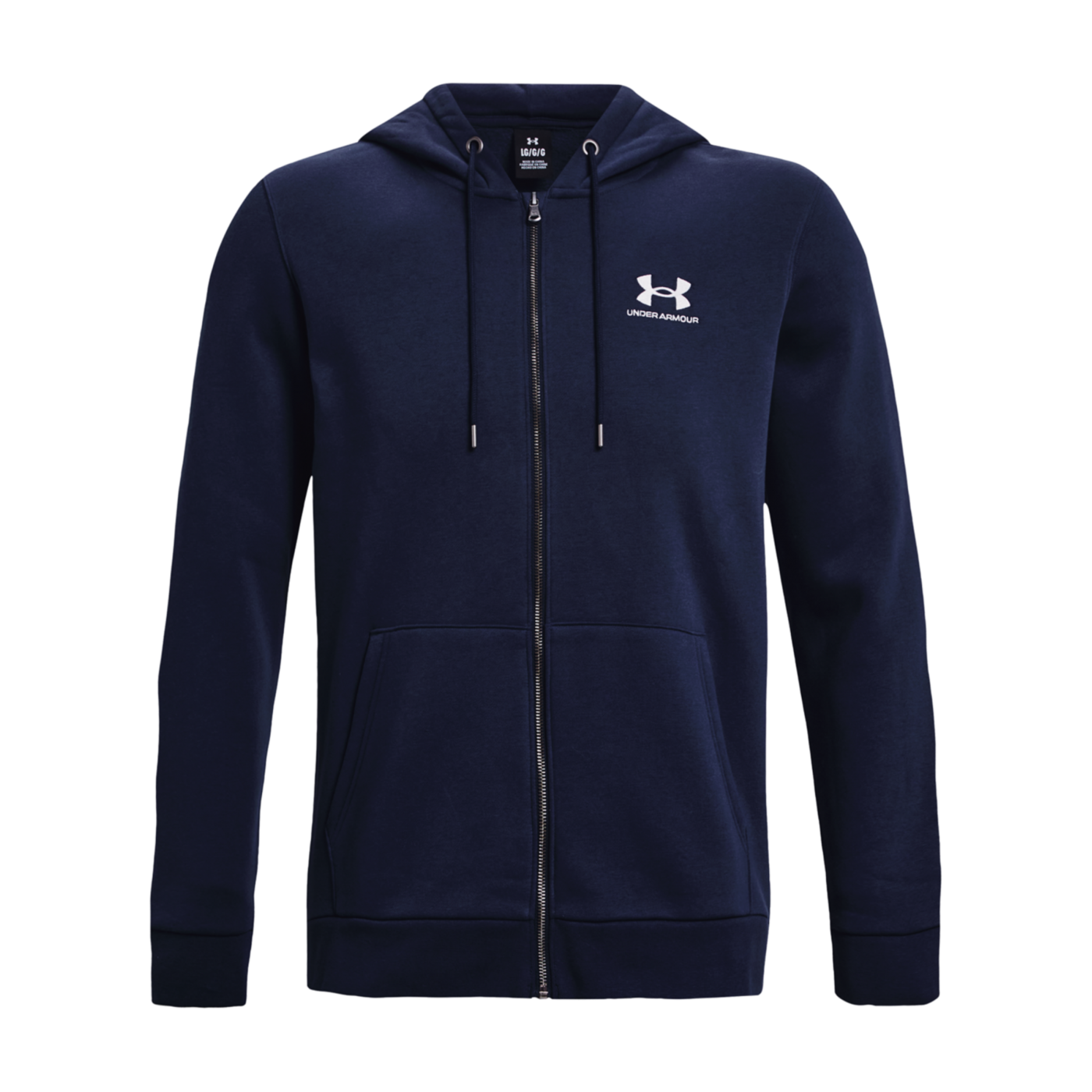 Under Armour Ess Fleece Kapuzenjacke Blau F410
