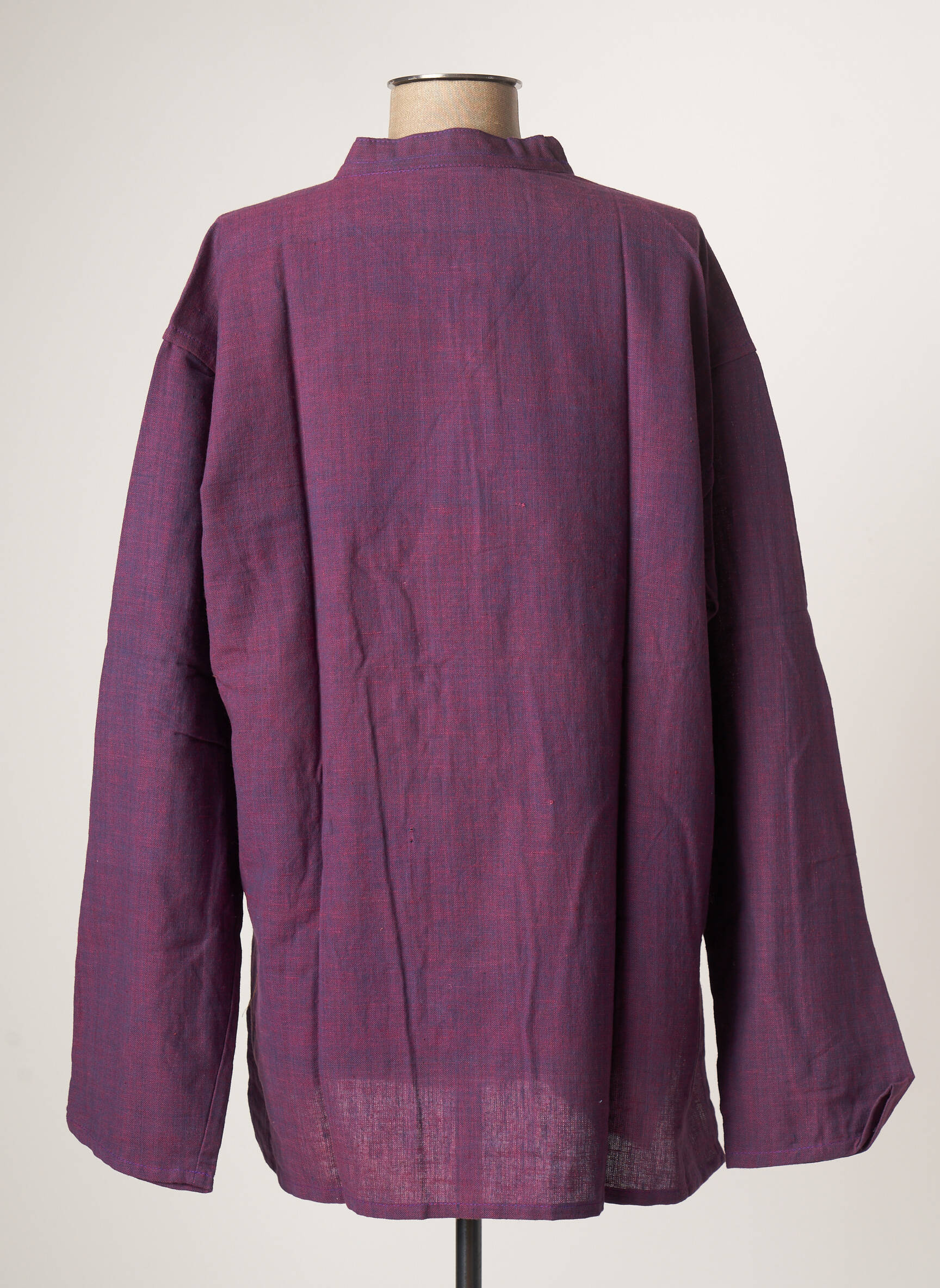 Palme Tuniquemanchelongue Femme couleur violet