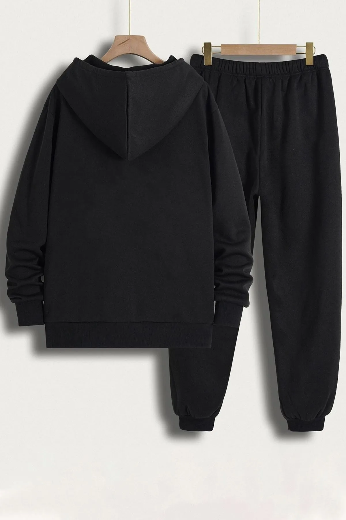 uyguntarz  Unisex Minimal Line Drawing Trainingsanzug-Set