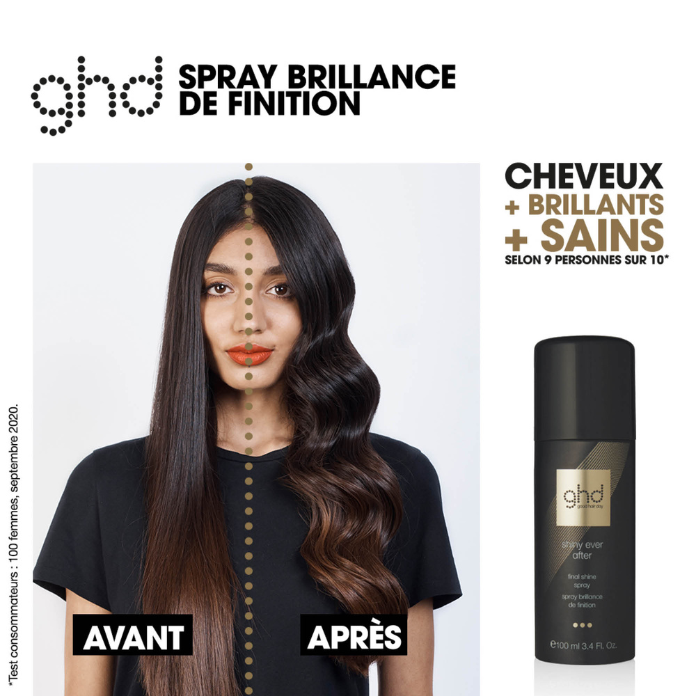 GHD Spray brillance de finition – shiny ever after produit coiffant