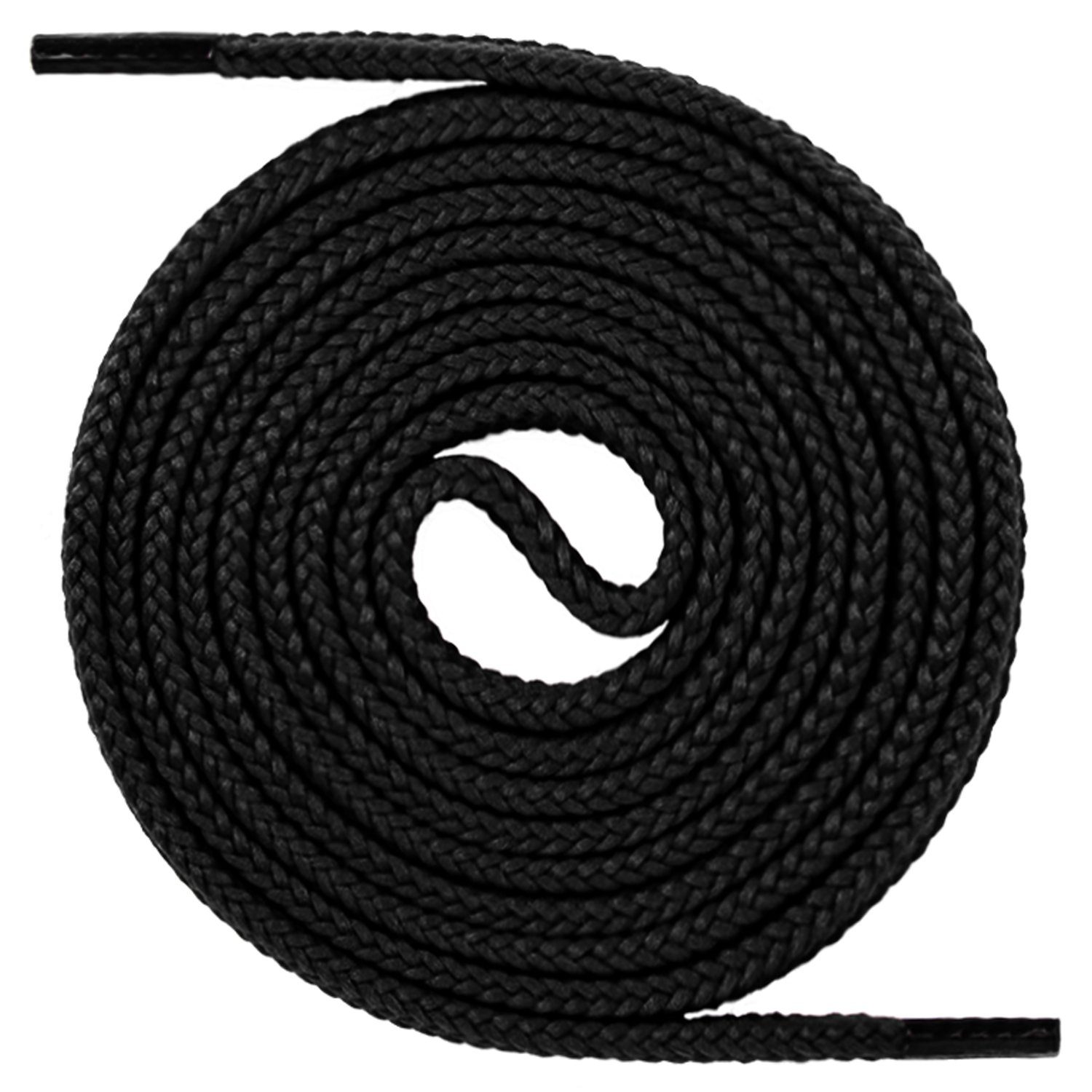 Mount Swiss Schnürsenkel 2 Paar flache Premium-Schnürsenkel 7mm breit aus Polyester für Sneaker