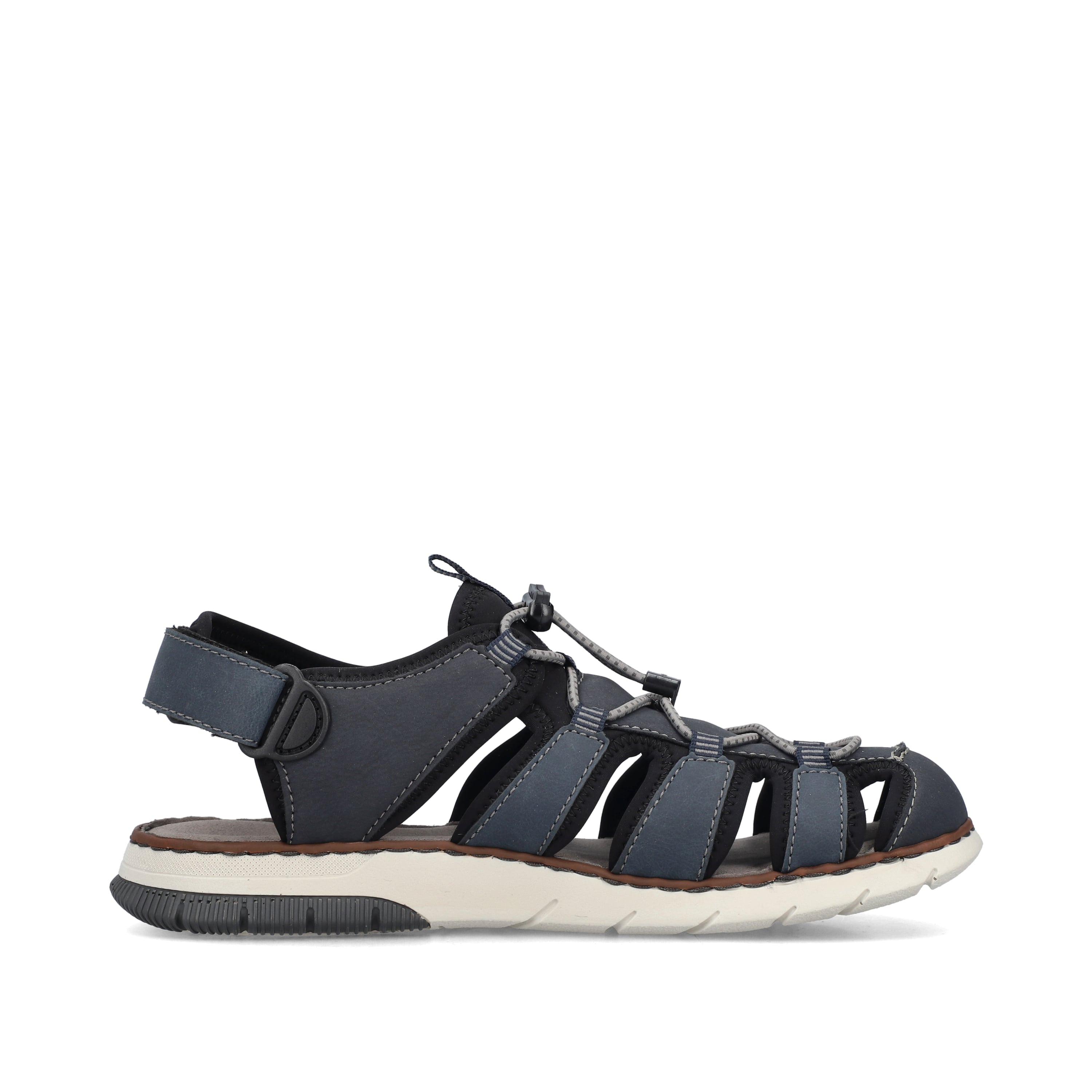 Rieker Herren Trekkingsandalen stahlblau