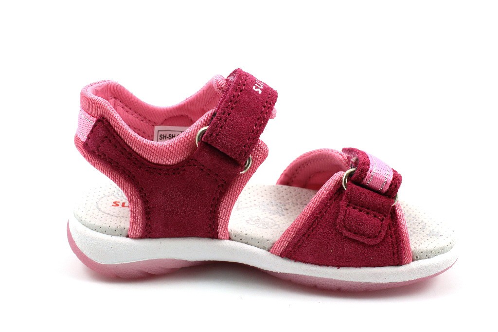 SUPERFIT Jungen Sandalen lila/pink