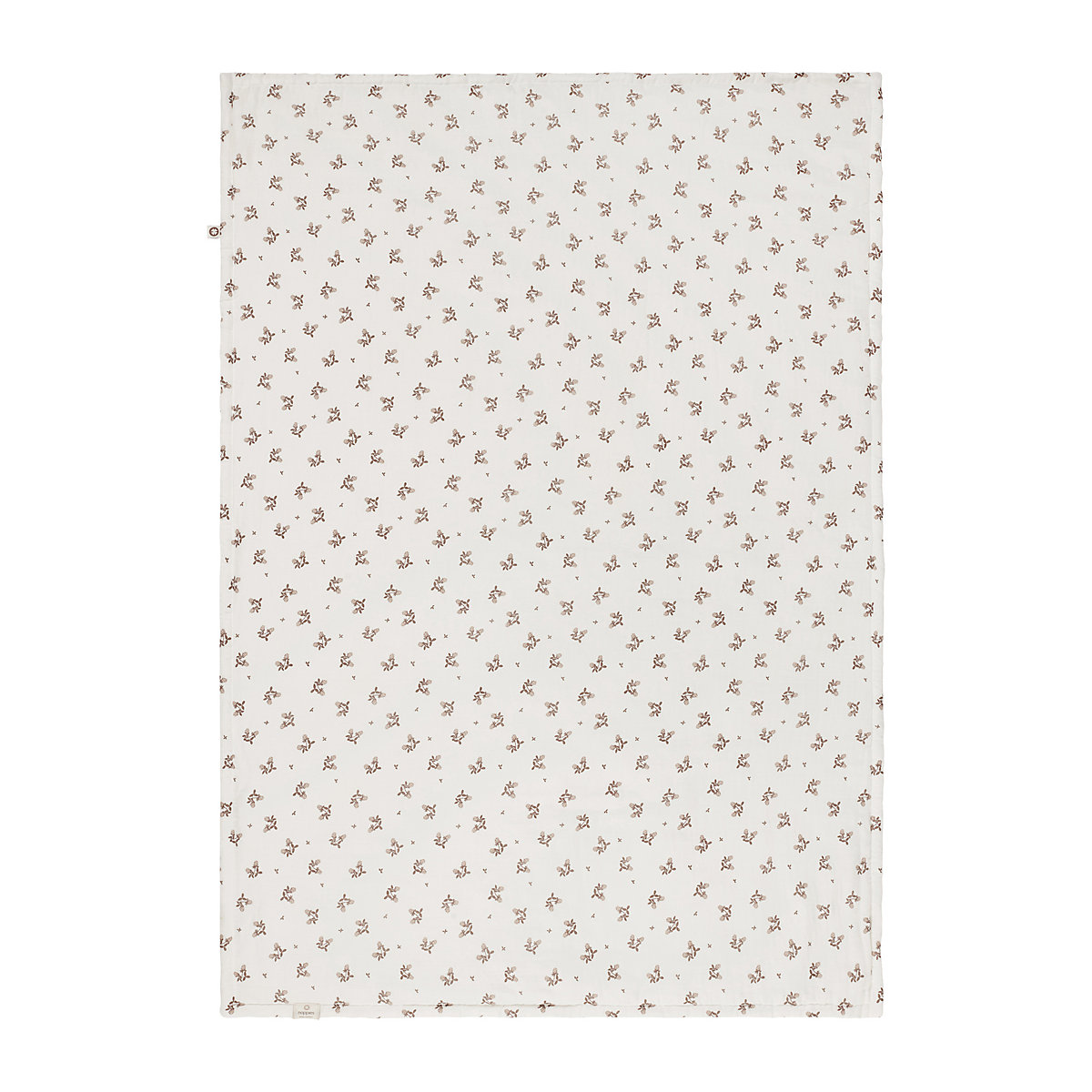 Decke Für Die Wiege Blooming Clover 75X100 Cm Moltontücher