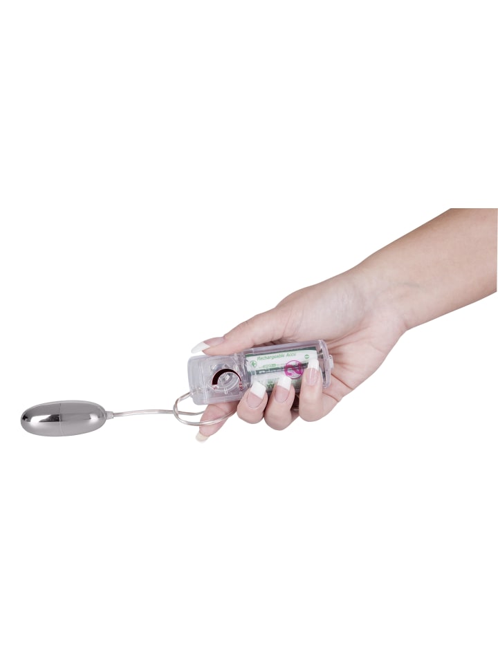 You2Toys Vibro-Ei Vibro-Ei Silver Star in silber günstig kaufen 6 cm