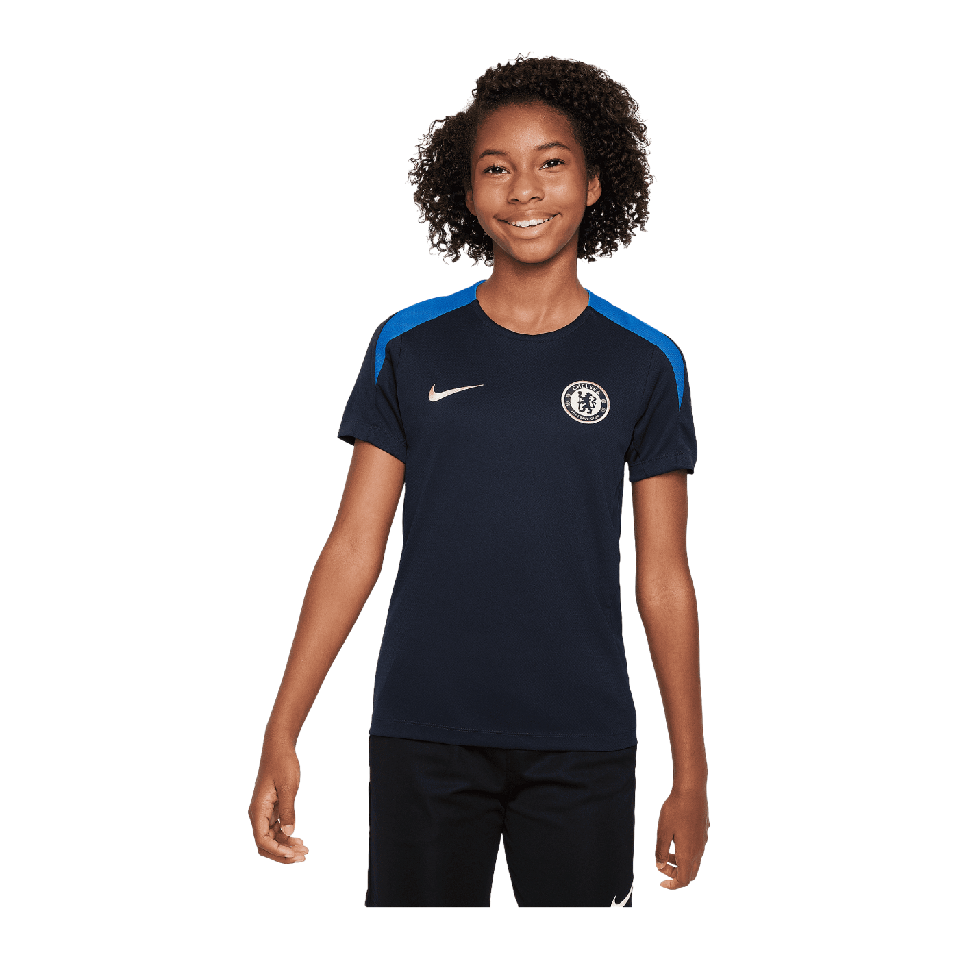 Nike FC Chelsea London Trainingsshirt Kids Blau F454